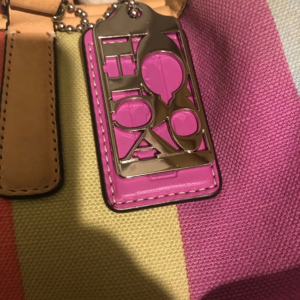 Coach Canvas Tote - Picture 6 of 9